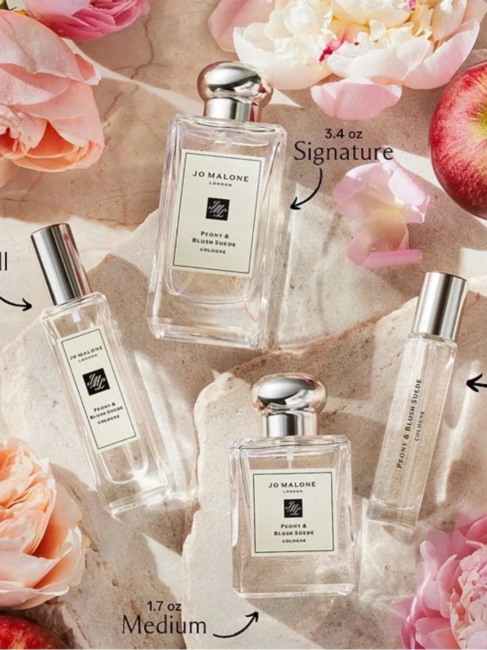NEW JO Malone Peony and Blush suede travel size 10 ml